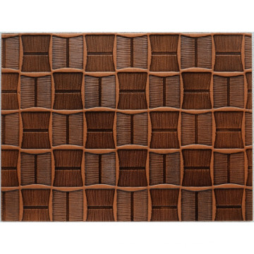 Panel decorativo de la pared de madera para el uso interior (grueso 3m m)